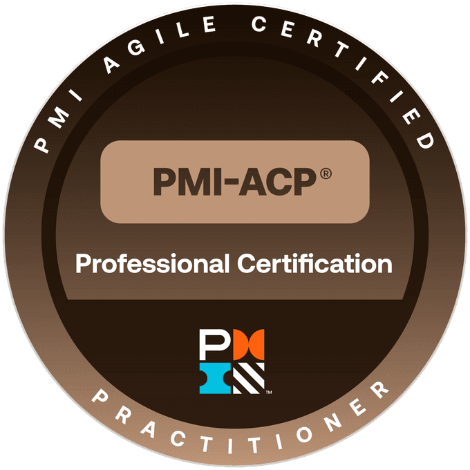 PMI Agile Certified Practitioner, PMI-ACP badge